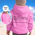 thumbnail image 2 of Toddler Boy Sweatshirt Girl's Hoodie Long Sleeve Soft Sweatshirt Graphic Hoody Kids Cute Pullovers Top Clothes For Girls Hoodie Kids (Pink,140 9-10 Years), 2 of 5