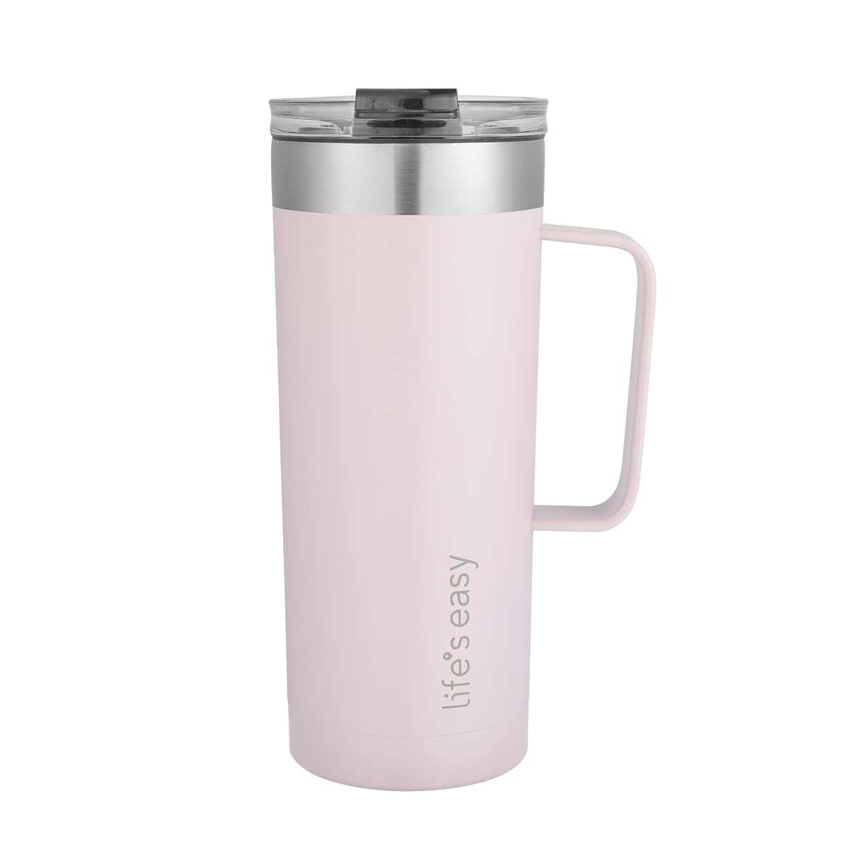 Life's Easy Stainless Steel mug with handle (20 oz) – shoplifeseasy