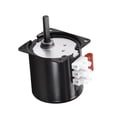 thumbnail image 5 of AC 110V Electric Synchronous Motor Turntable Metal Gear CW/CCW 30RPM 50-60HZ 14W 7mm Dia Eccentric Shaft, 5 of 5