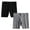 Black + Gray, variant on 2-12T Toddler Girls 5" Volleyball Shorts Stretch Youth Athletic Gymnastics Shorts Kid Yoga Dance Shorts