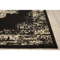 thumbnail image 3 of Nourison Grafix Persian Black 5'3" x 7'3" Area Rug, (5x7), 3 of 9