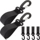 thumbnail image 5 of 6 ganchos de plástico para cochecito de bebé, bolsas de pañales, ganchos colgantes, clips para cochecito, 5 of 5