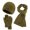 ?? Army Green, variant on Sentmoon 3PCS Fall Accessories for Women and Men's Winter Hats,Winter Gloves for Men Solid Color Long and Stretchy Women's Scarves & Wraps Fall Gifts Shawl Wraps for Women