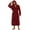 Burgundy, variant on U2SKIIN Mens Robe Big and Tall with Hood,Full Length Plush Robe for Men Long Fleece Bathrobe（Burgundy, 2XL/3XL）