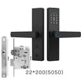 thumbnail image 2 of Smart Door Lock Digital Electronic Lock Smart Home Wooden Door Lock Biometric Fingerprint ,Easy to Use, 2 of 7