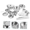 thumbnail image 3 of OULII 1 Set Kids Kitchen Utensils Set Stainless Steel For Toddlers Educational Activity 13.00X2.30X2.00In, 3 of 7