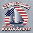 thumbnail image 5 of Wild Bobby, Vintage Retro USA Prestige Worldwide Funny Boats and Hoes Men's Graphic T-Shirt, Heather Grey, Large, 5 of 5