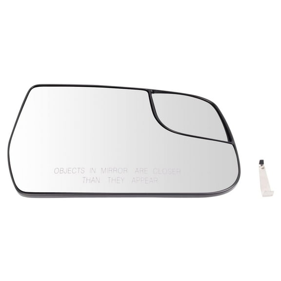 TRQ Mirror Glass & Mounting Bracket Power Right Side for Equinox Terrain MGA08524