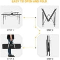 KingCamp Portable Camping Table Folding Table Aluminum Roll Up Foldable