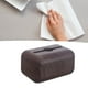 thumbnail image 5 of Dispensador de pañuelos, funda para caja de pañuelos, soporte para servilletas de madera, funda rectangular para caja de pañuelos, respuesta rápida, 5 of 12