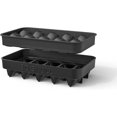 thumbnail image 4 of Molde de silicona para cubitos de hielo, 10 cavidades, moldes de chocolate con forma de calavera 3D para Halloween, jabón, pasteles, dulces, máquina para hacer hielo para enfriar whisky, cócteles y b, 4 of 5