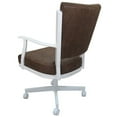 thumbnail image 2 of Montana Swivel Metal Dining Caster Chair on Reading Base, 2 of 3