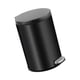 thumbnail image 4 of Cesto de basura con pedal perfecl acero inoxidable 6L negro, 4 of 8