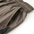 thumbnail image 6 of Bxsruta Men's Big and Tall Lightweight Elastic Waist Shorts with Pockets for Summer Casual Outdoor Wear, 6 of 7