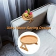 thumbnail image 4 of MesaSe Bamboo Wood Living Room Foldable Portable Sofa Arm Tray, 4 of 14