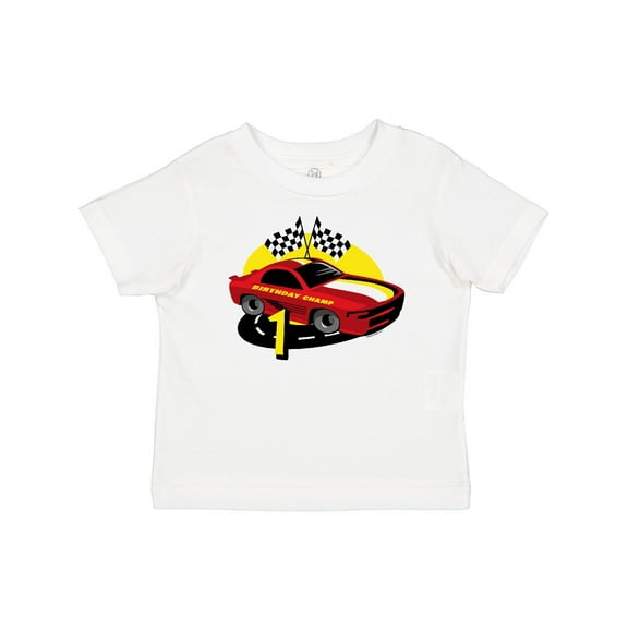 Inktastic Race Car 1st Birthday Boys Baby T-Shirt