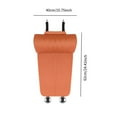thumbnail image 6 of Dickly Universal Car Leg Rest Pad Seat Cushion Automotive Accessories 24.4x15.7inch Orange, 6 of 9
