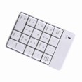 thumbnail image 1 of Teclado Numérico USB, Teclado Numérico USB Numpad 18 Teclas Mini Teclado Con Alcance De 10m Para Laptop Plug And Play Compacto Alimentado Por Batería AAA, 3.1 X 4.7 X 0.9, 1 of 7