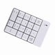 thumbnail image 1 of Teclado Numérico USB, Teclado Numérico USB Numpad 18 Teclas Mini Teclado Con Alcance De 10m Para Laptop Plug And Play Compacto Alimentado Por Batería AAA, 3.1 X 4.7 X 0.9, 1 of 7