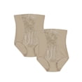thumbnail image 2 of Maidenform Flexees Women's Deluster High Waist 2 Pack Shaping Brief, 2 of 3