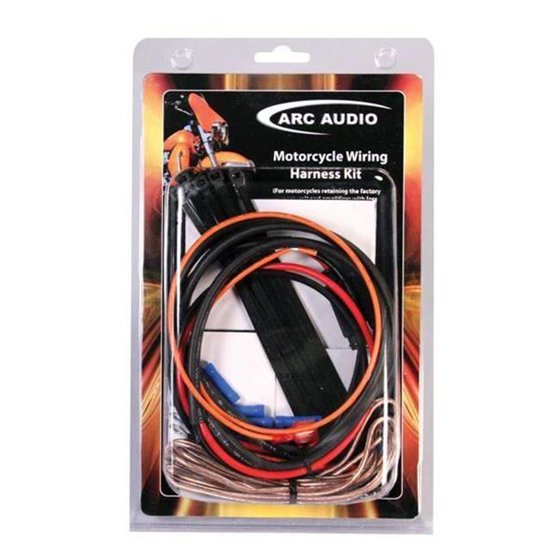 Arc Audio Hdwirekit Hd Motorcycle Wiring Harness Kit Com