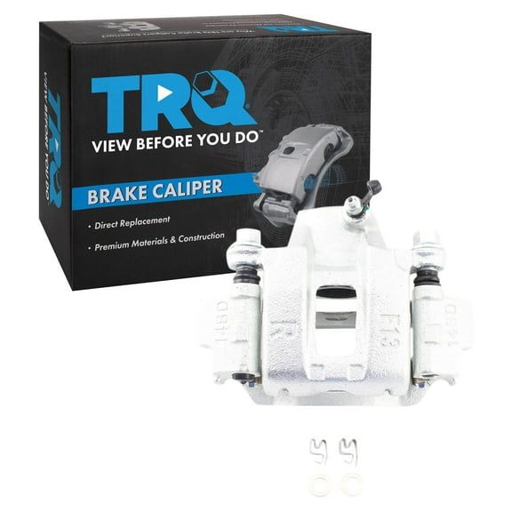 TRQ Rear Right Brake Caliper w/Bracket Passenger Side Compatible with 2003-2009 Toyota 4Runner 2007-2014 FJ Cruiser