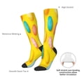 thumbnail image 4 of KLL Easter eggs (2) Print Cool Socks Men's Women's Crew Socks Funny Crazy Novelty Stockings, 4 of 6
