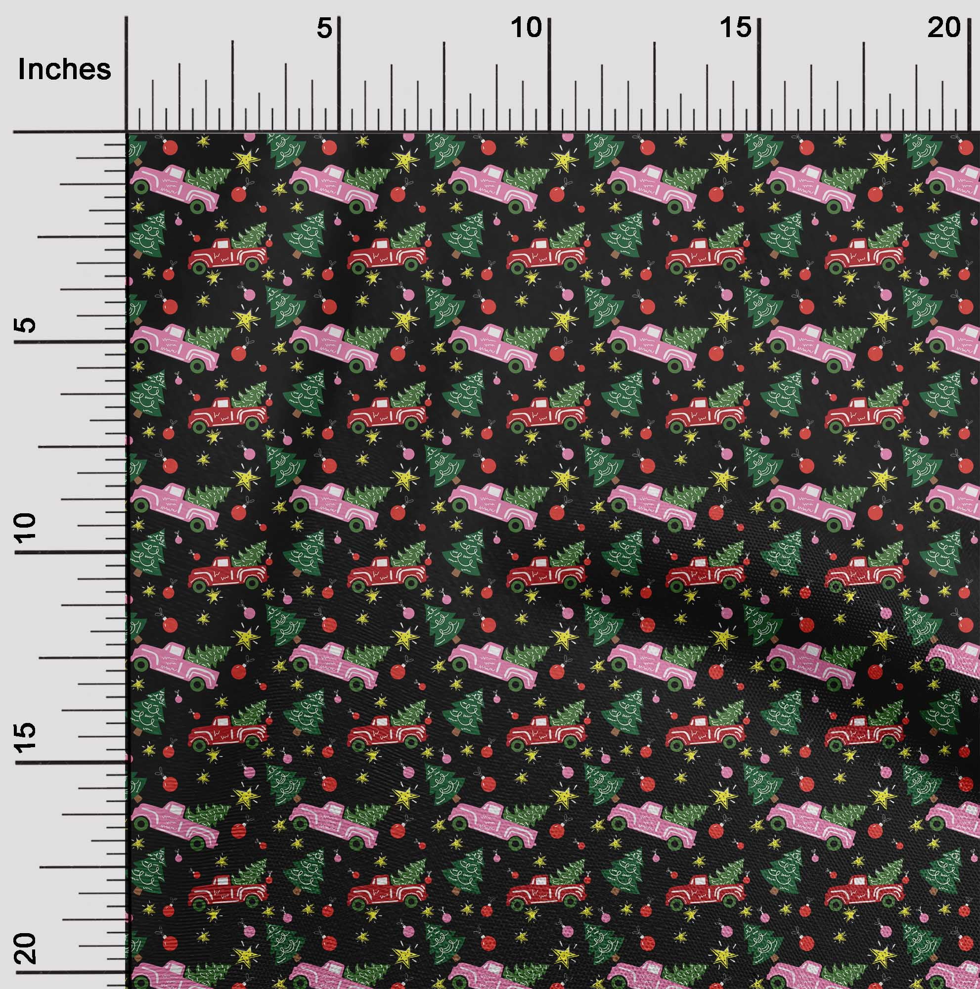 oneOone Polyester Spandex Red Fabric Christmas Sewing Fabric By The Yard Printed Diy Clothing Sewing Supplies 56 Inch Wide