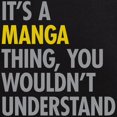 thumbnail image 3 of CafePress - Its A Manga Thing Pajamas - Men's Dark Loose Fit Cotton Pajama Set, 3 of 7