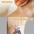 thumbnail image 4 of Face Body Hide Tape Tattoo Cover Up Sticker Concealers Scar Tattoos Cover A^HOT P6N5, 4 of 9