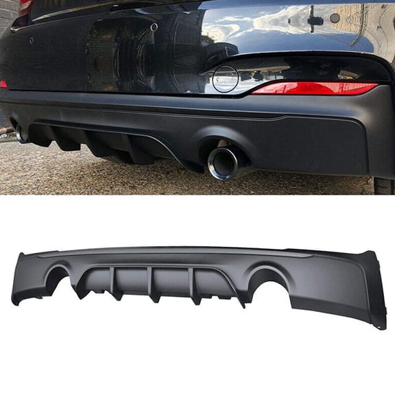 NINTE Rear Diffuser For BMW 2014-2021 F22 2 Series M Performance Matte Black