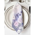 thumbnail image 2 of Cloth Napkins Set of 6 - 20x20 Inches, Lavender Washable Reusable Table Napkins, Pastoral Pastel Purple Pink Wildflower Soft & Absortbent Dining Napkin for Party Wedding Hotel Restaurant, 2 of 8