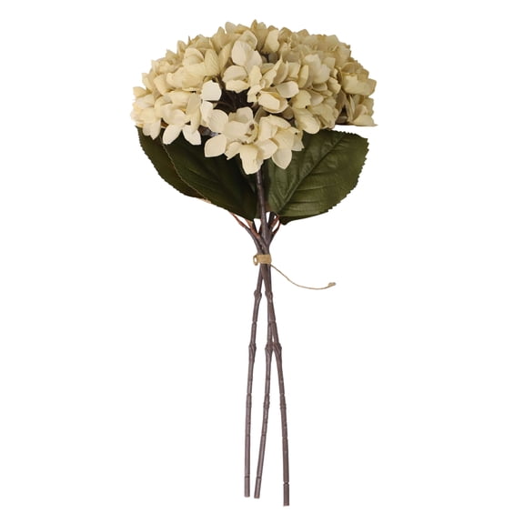 My Texas House Fall Faux Hydrangea Bundle, Cream, 20"