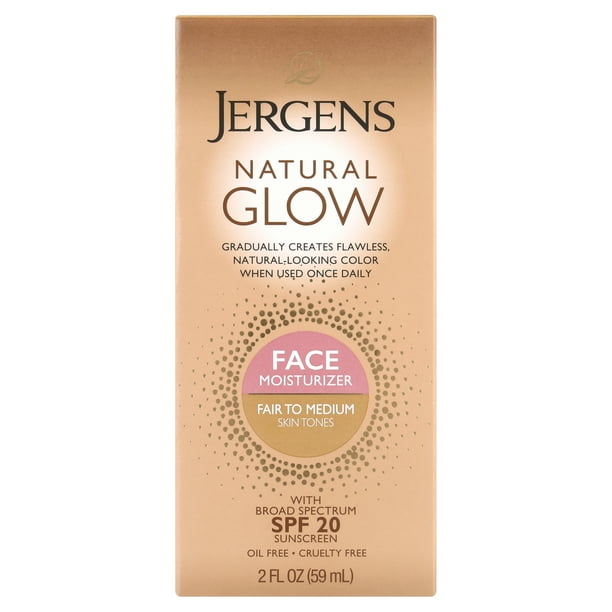Natural Glow Face Daily Moisturizer SPF 20 Fair to Medium by
