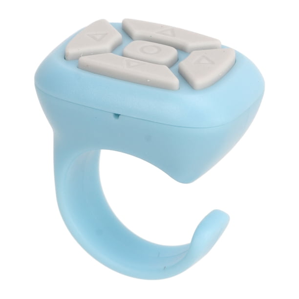 Anillo De Control Remoto, Ergonómico De Trabajo Continuo 72 H Bluetooth 5.3 50 Mah Batería USB Recargable App Page Turner Para Teléfono Celular