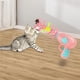 thumbnail image 4 of Cat Toy Flying Juego interactivo para entrenar en interiores y exteriores rosado Zulema Juguetes para buscar gatos, 4 of 8
