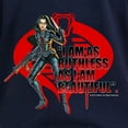 thumbnail image 3 of CafePress - G.I. Joe Baroness Women's Long Sleeve Dark T Shirt - Women's Long Sleeve Graphic Tee Casual Fit, 3 of 4
