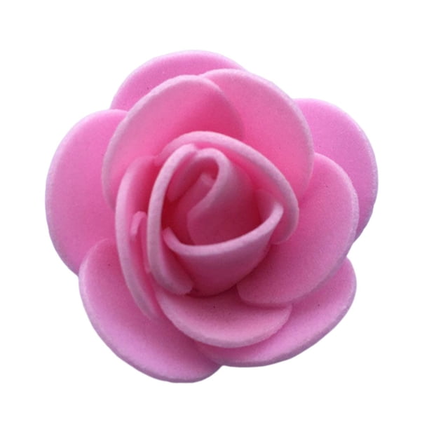 Cabezas De Flores Artificiales 3,5 cm Kunstblumen DIY Dekorationen Kunstblumen für Hochzeitsfeier (Rosa) Ndcxsfigh libre de BPA