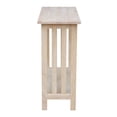 thumbnail image 4 of Pemberly Row Table d'Entrée Mission Transitionnelle en Bois, Naturel, 4 of 7