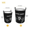thumbnail image 5 of Jujutsu Anime Kaise Laundry Hamper Circular Laundrys Basket Waterproof Foldable Storage Clothes Bag For Home Bathroom, 5 of 8