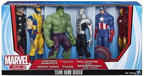 Marvel Titan Hero Armored Spider-Man Capt America Iron Man Hulk