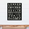thumbnail image 4 of Creative Products Major City Names 20x24 Canvas Wall Art, 4 of 5