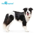 thumbnail image 4 of Paw Inspired Disposable Dog Diapers Female| Puppy, Doggie, Cat, Pet Diapers |Diapers for Dogs in Heat Period, Diapers that Stay on, Senior, Excitable Urination, or Incontinence (Large, 20 Count), 4 of 8