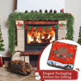 thumbnail image 7 of Guvpev 6FT Christmas Norfolk Pine Garland - Real Touch Green Faux Greenery Garland - Artificial Realistic Cedar Garlands for Mantel, Staircase, Tabletop - Indoor Outdoor Winter Christmas Decorations, 7 of 7