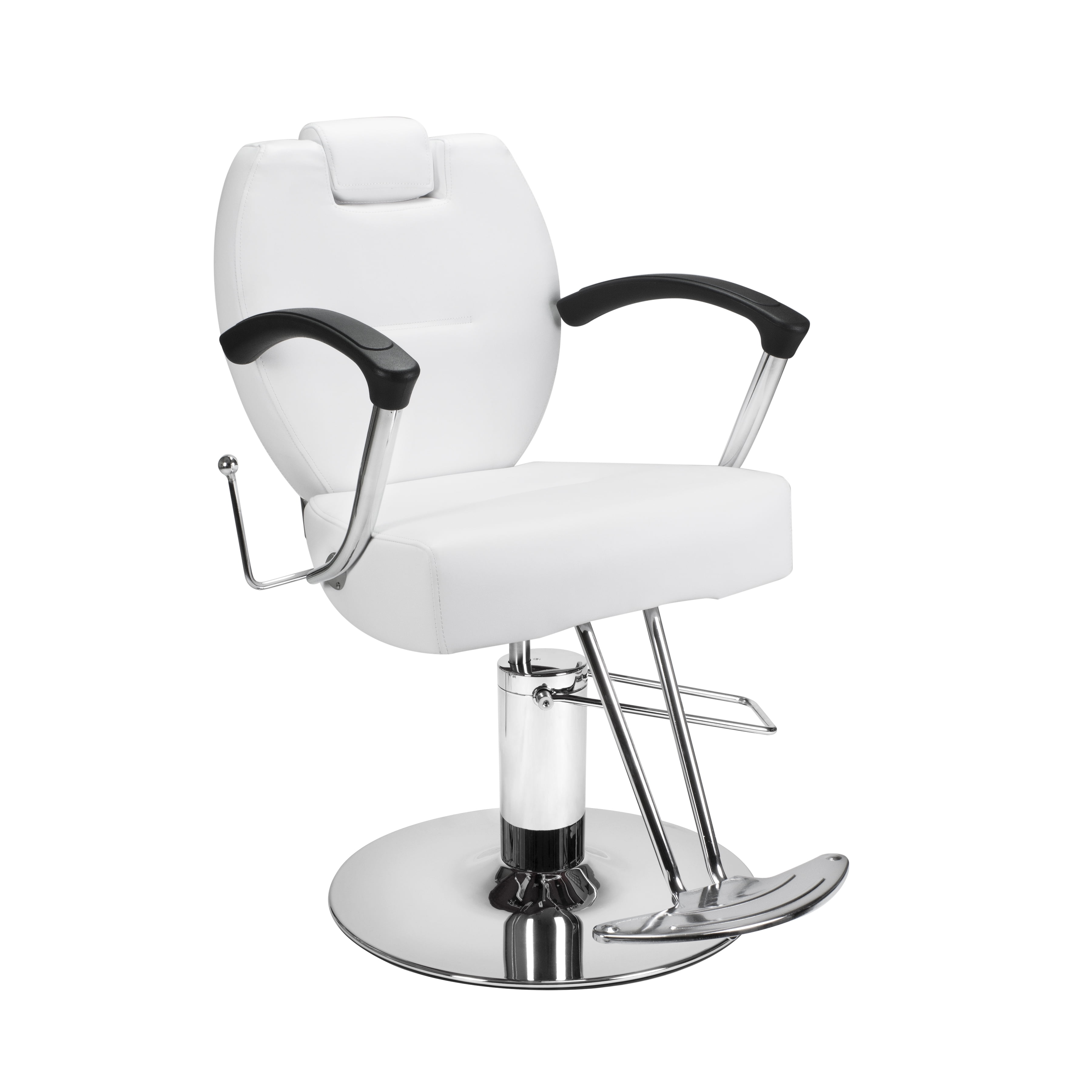 Beauty Salon Styling Chair HERMAN WHITE All Purpose Salon Furniture and