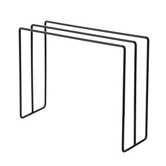 Kitchen Countertop Dishcloth Drying Rack Iron Dishcloth Towel Holder Free Standing Dish Rag Storage Hanger Black