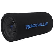 Rockville RTB80A 8" 400 Watt Powered Subwoofer Bass Tube + MP3 Input
