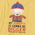 thumbnail image 2 of South Park Puberty Women's T Shirt,Banana, Small, 2 of 6