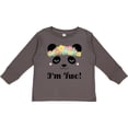 thumbnail image 3 of Inktastic 2nd Birthday Panda Face 2 Year Old Girl Girls Long Sleeve Toddler T-Shirt, 3 of 5