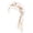 Beige, variant on Turbans for Women Under$10 Printed Turban Sleep Cap - Satin Stretchy Round Hat with Long Tie Ribbon for Night Hair Care